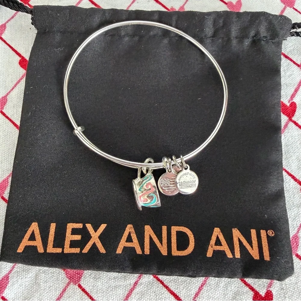 Cheshire Cat Mad Tea Party Bangle Set - Picture 4 of 12